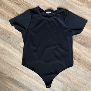 Good American Women’s Sculpting Tee Thong Bodysuit 6 (3XL)